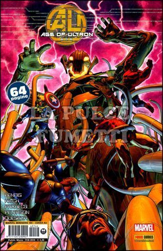 MARVEL MINISERIE #   144 - AGE OF ULTRON 6 (DI 6) - COVER A ULTRON